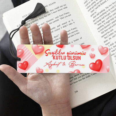 14 Şubat Sevgi Hediyesi Kitap Ayracı - 2
