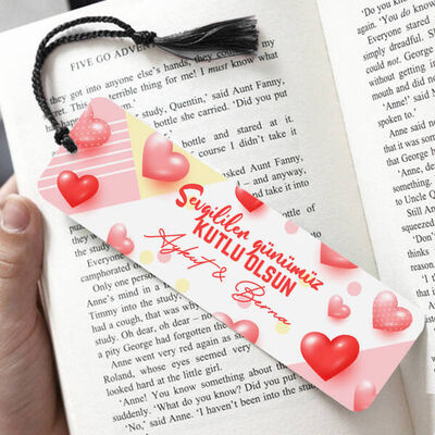 14 Şubat Sevgi Hediyesi Kitap Ayracı - 1