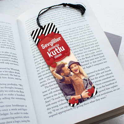 14 Şubat Sevgililer Günü Temalı Kitap Ayracı - 1