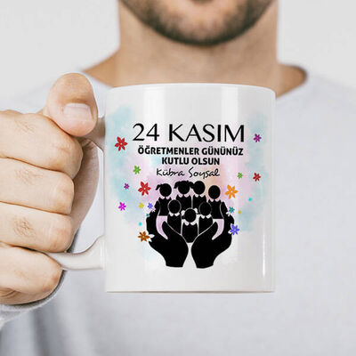 24 Kasım Kutlu Olsun Öğretmen Bardağı - 1