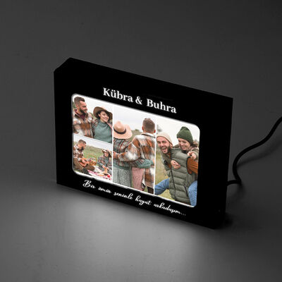 4 Fotoğraflı Led Işıklı Resim Çerçevesi - 3