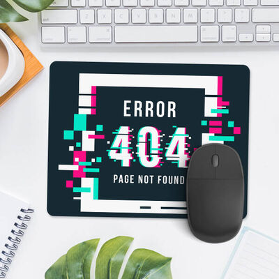 404 Page Not Found Mousepad - 1