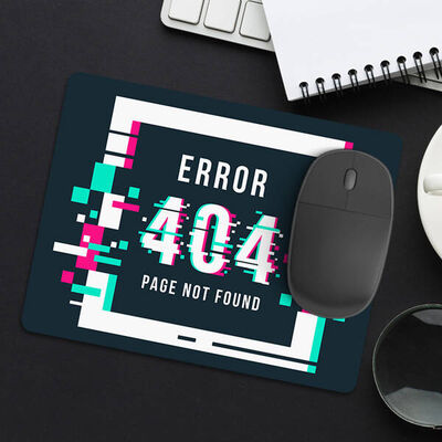404 Page Not Found Mousepad - 2