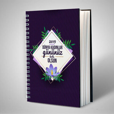 8 Mart Kadınlar Günü Temalı Defter - 1