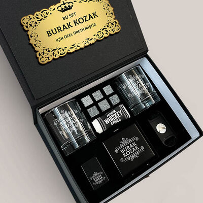 Ağabeye Hediye Platinum Crown Advanced Viski Seti - 1