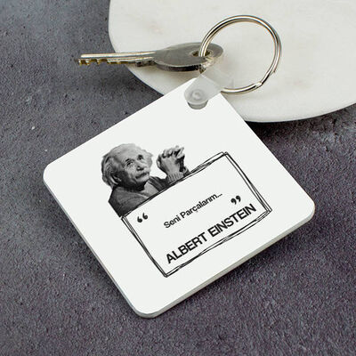 Albert Einstein Esprili Anahtarlık - 1