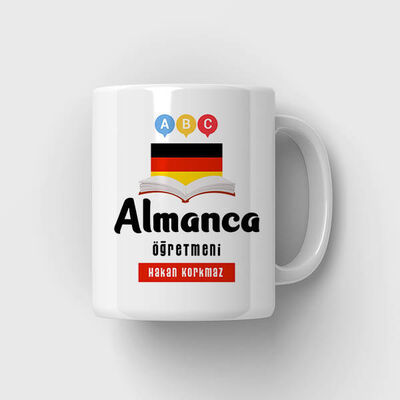 Almanca Öğretmenlerine Özel Bardak - 1