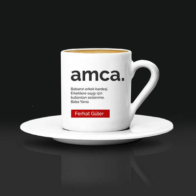 Amca Kimdir Kahve Fincanı - 1
