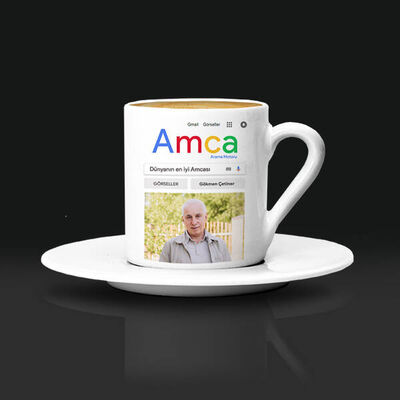 Amcaya Hediye Arama Motoru Kahve Fincanı - 1