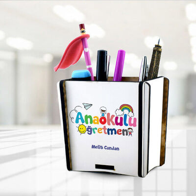 Anaokulu Öğretmenine Hediye Kalemlik - 1