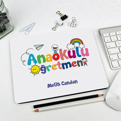 Anaokulu Öğretmenine Hediye Mousepad - 1