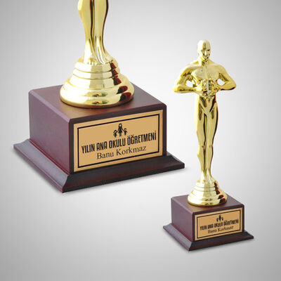 Anaokulu Öğretmenine Hediye Oscar Ödülü - 1