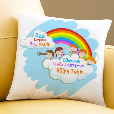 Anaokulu Öğretmenlerine Hediye Yastık - 1