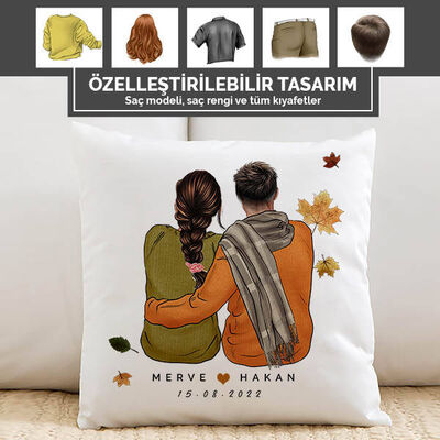 Anı Hediyesi Özelleştirilebilir Yastık - 1