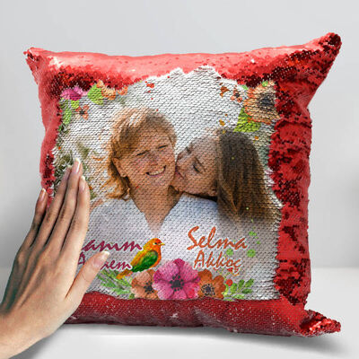 Anne Sevgisi Fotoğraflı Sihirli Yastık - 4
