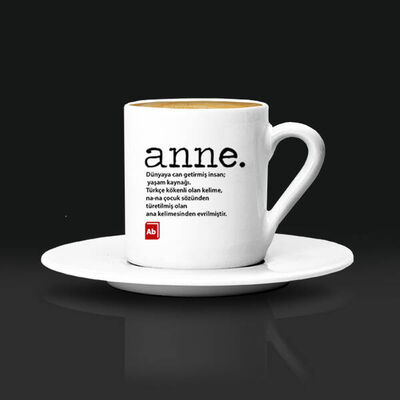 Anne Tanımı Kahve Fincanı - 1