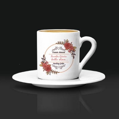 Anneler Günü Tasarımlı Kahve Fincanı - 2