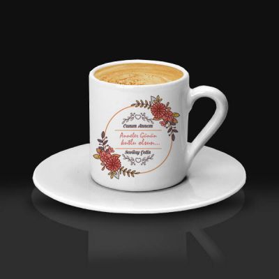 Anneler Günü Tasarımlı Kahve Fincanı - 3