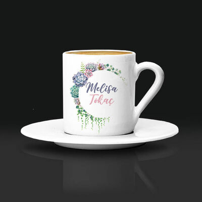 Anneme Hediyem İsimli Kahve Fincanı - 1