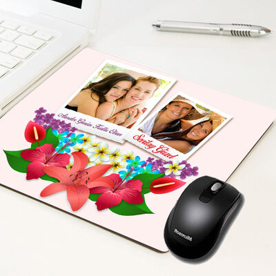 Anneme Özel Fotoğraf Baskılı Mousepad - 1