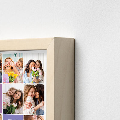 Anneye Hediye 12 Fotoğraflı Resim Çerçevesi - 2