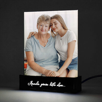 Anneye Hediye Led Işıklı Dekor - 1