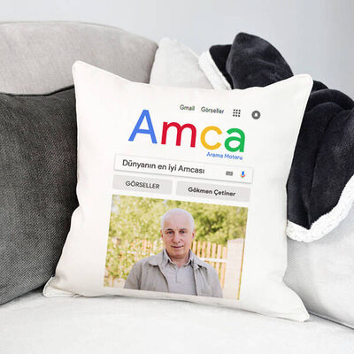 Arama Motoru Amcaya Hediye Yastık - 1