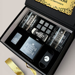 Arkadaşa Hediye Golden Prestige Advanced Viski Seti - 2