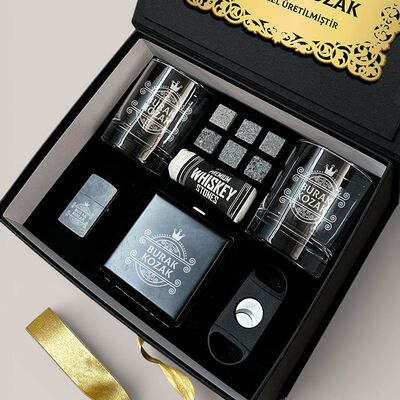 Arkadaşa Hediye Golden Prestige Advanced Viski Seti - 2