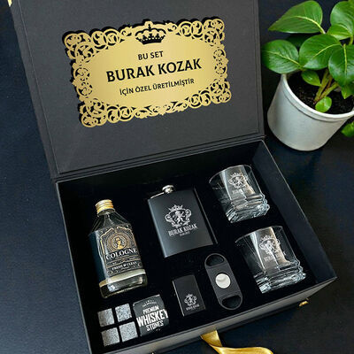 Arkadaşa Hediye Golden Prestige Premium Viski Seti - 2