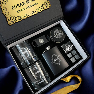 Arkadaşa Hediye Royal Barrel Elegan Viski Seti - 1