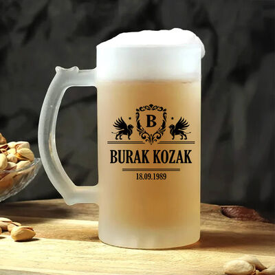 Arkadaşa Özel Gravürlü Bira Bardağı - 1