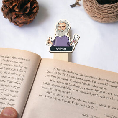 Arşimet Esprili Çubuk Kitap Ayracı - 1