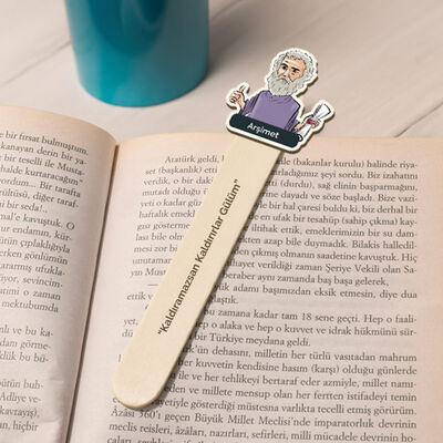 Arşimet Esprili Çubuk Kitap Ayracı - 2
