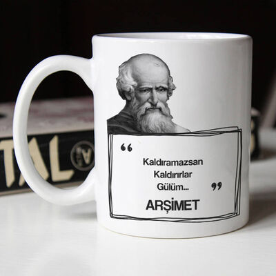 Arşimet Esprili Kupa Bardak - 1