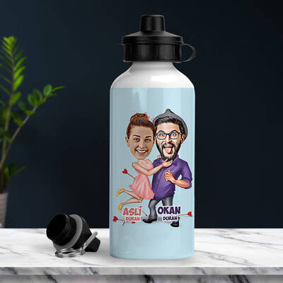 Aşk Bize Benzer Karikatürlü Suluk - 1