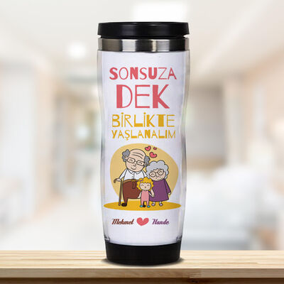 Aşkımız Sonsuza Dek Devam Etsin Termos Bardak - 1