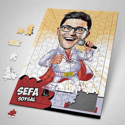 Assolist Karikatürlü Puzzle - 1