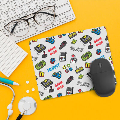 Atari Tasarımlı İsme Özel Mousepad - 1