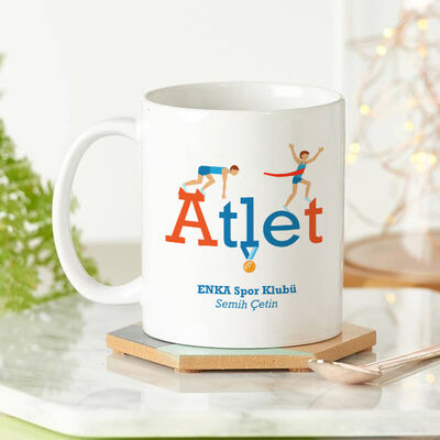 Atlete Hediye Kupa Bardak - 1