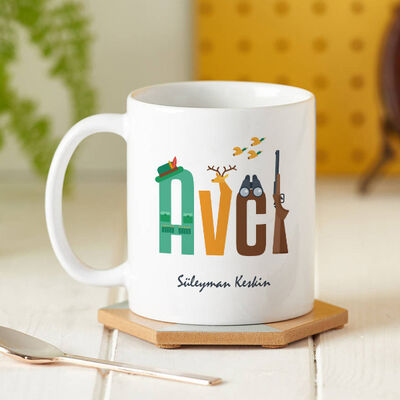 Avcıya Hediye Kupa Bardak - 1