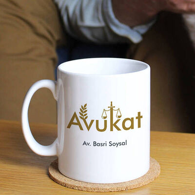 Avukatlara Özel Kahve Kupası - 1