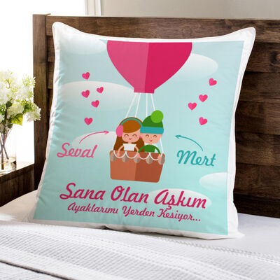 Ayaklarımı Yerden Kesiyorsun Yastık - 1