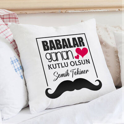Babalar Günü Hediyesi Yastık - 1