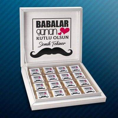Babalar Günün Kutlu Olsun Çikolata Kutusu - 1