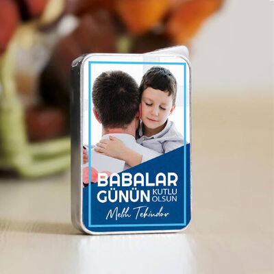 Babalar Günün Kutlu Olsun Fotoğraflı Çakmak - 2