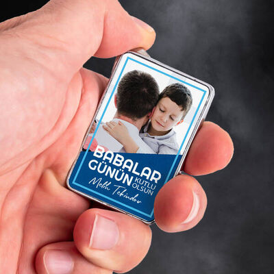 Babalar Günün Kutlu Olsun Fotoğraflı Çakmak - 5