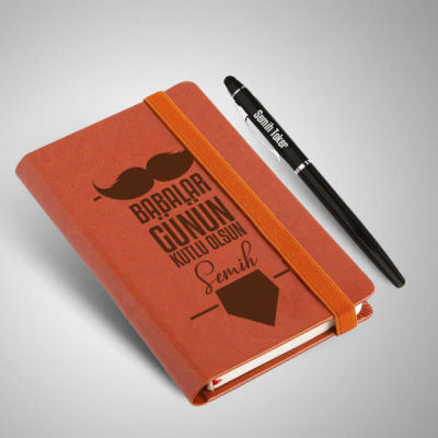 Babalar Gününe Özel Defter ve Kalem Seti - 1