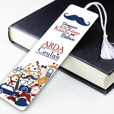 Babalar Gününe Özel Kitap Ayracı - 1