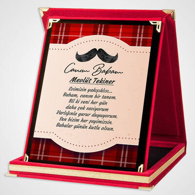 Babaların Bir Tanesi Plaket - 1